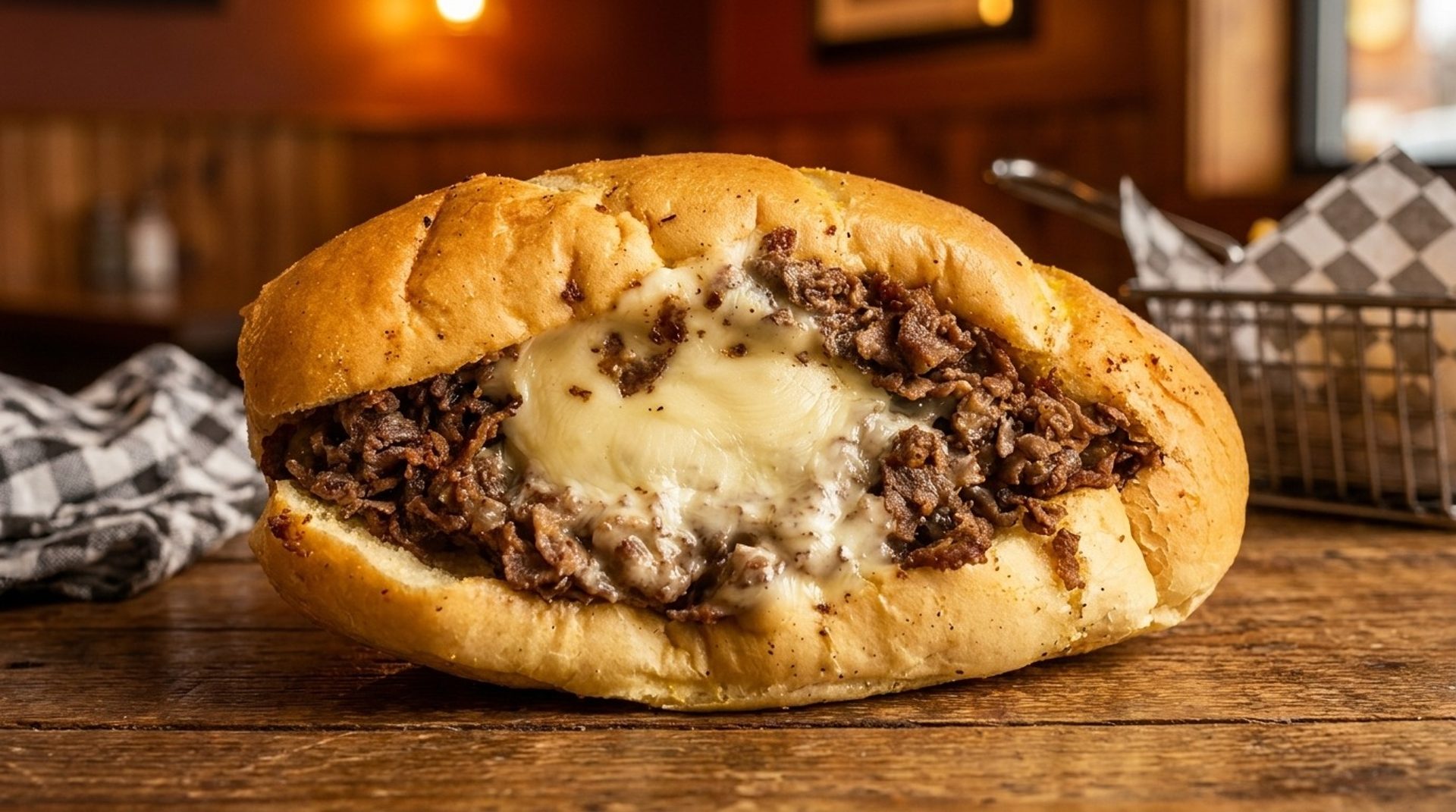 Our cheesesteak. your canvas.