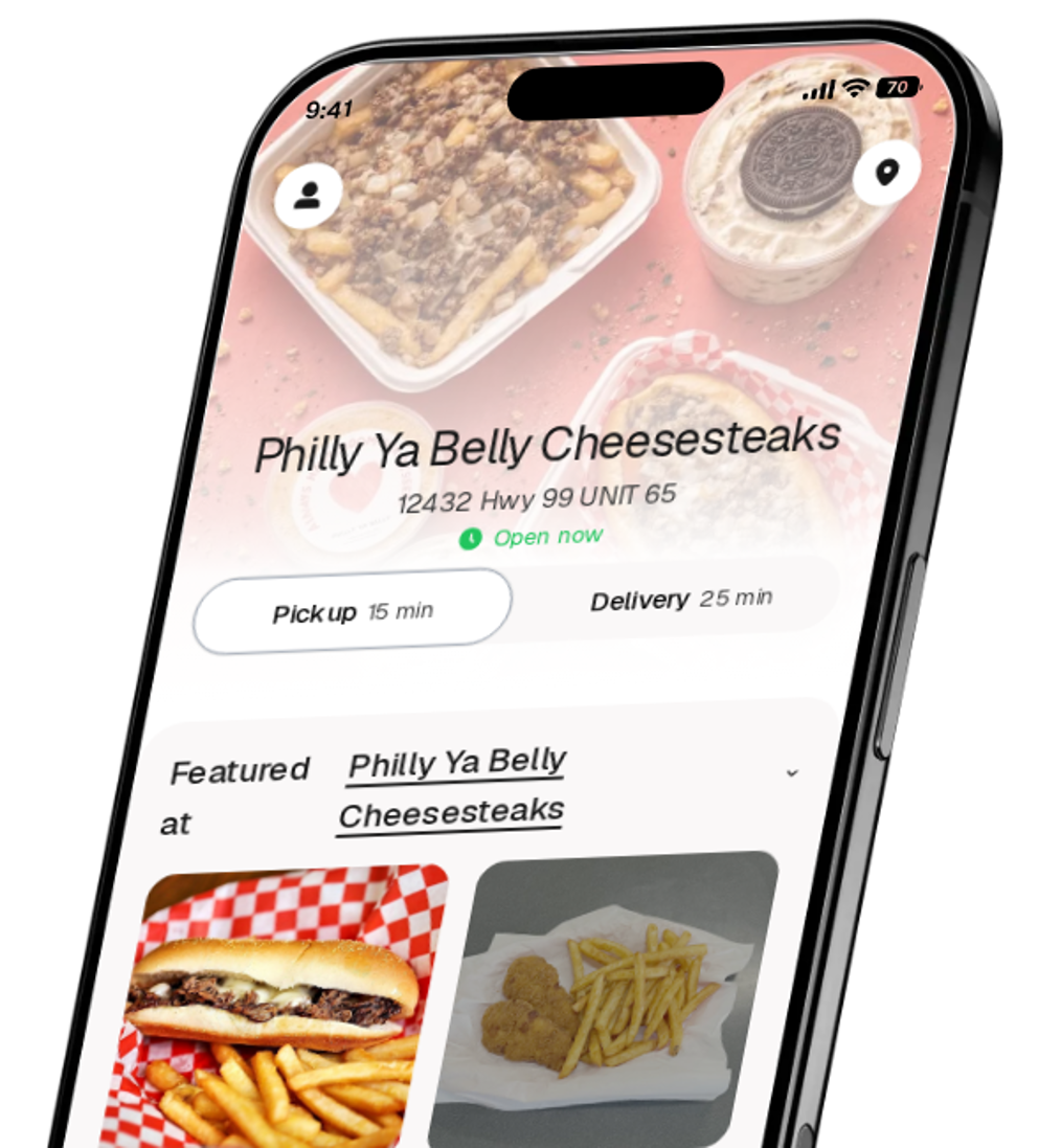 Philly Ya Belly Cheesesteaks app preview