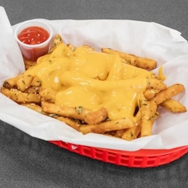 Garlic Cheese Fries (Lg).